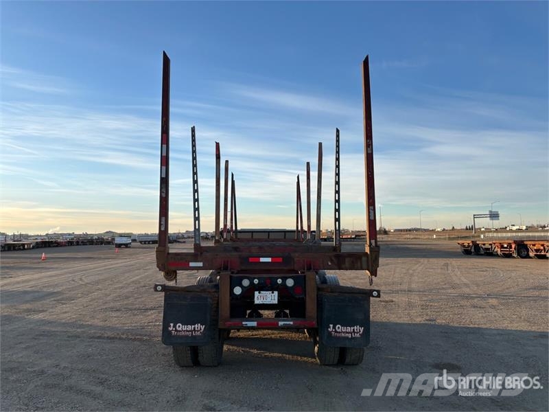 Advance 48 ft Tri/A Hayrack Log Trailer Reboques de transporte de troncos