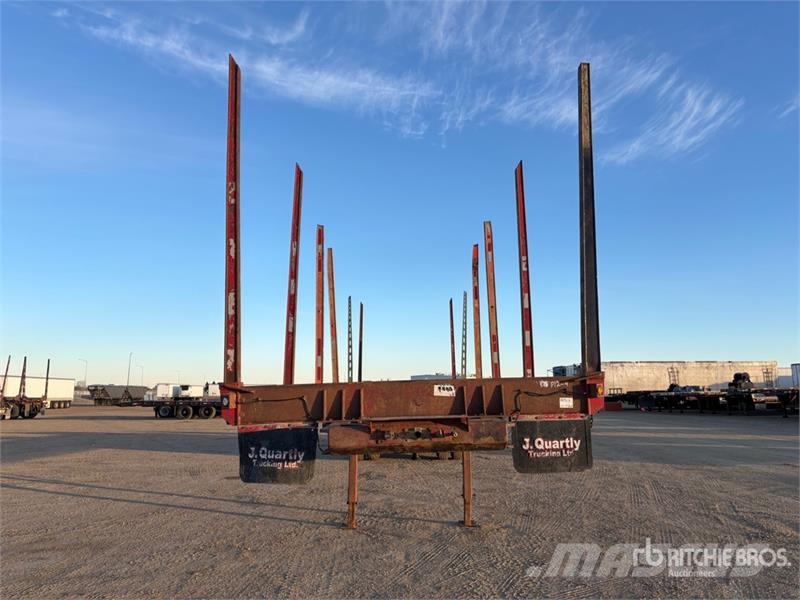 Advance 48 ft Tri/A Hayrack Log Trailer Reboques de transporte de troncos