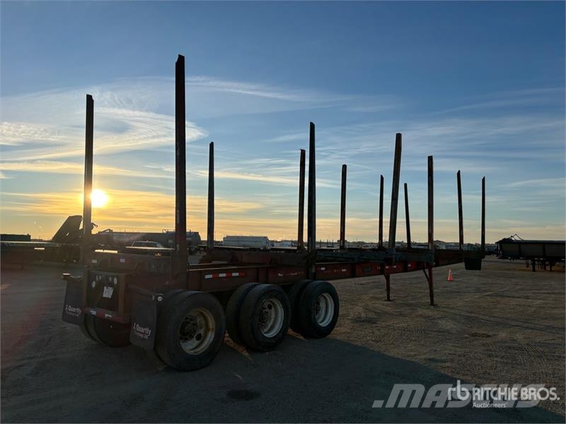 Advance 48 ft Tri/A Hayrack Log Trailer Reboques de transporte de troncos