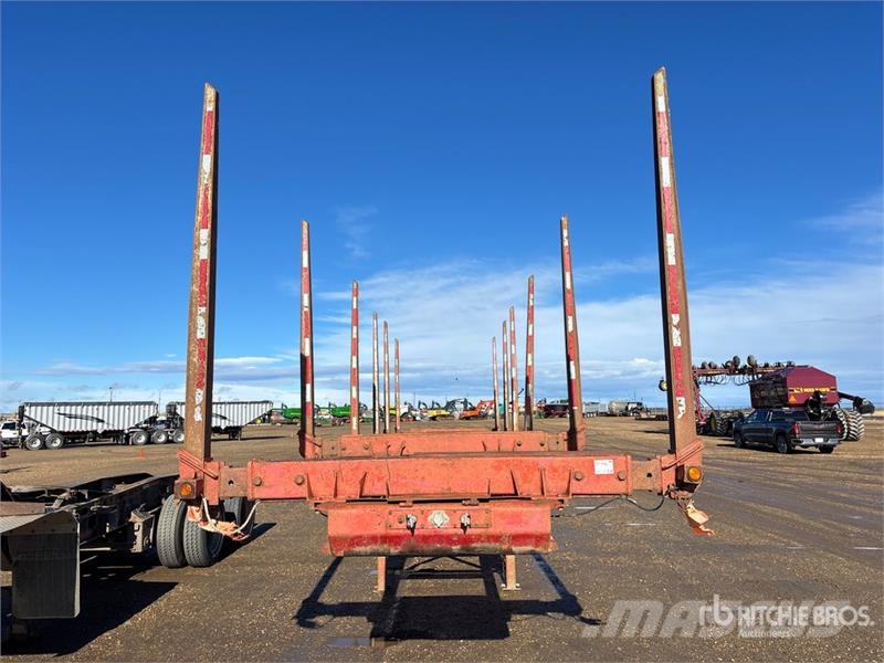 Advance 48 ft Tri/A Hayrack Log Trailer Rimorchi trasporto legname
