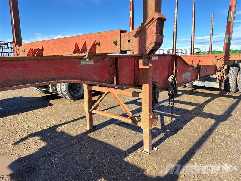 Advance 48 ft Tri/A Hayrack Log Trailer Rimorchi trasporto legname