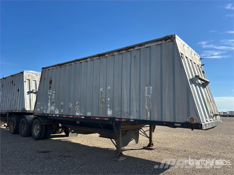 Advance Trailer Super B-Train Grain Trailer Carros de trasladar grano