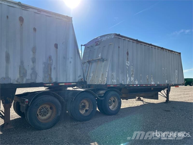 Advance Trailer Super B-Train Grain Trailer Carros de trasladar grano