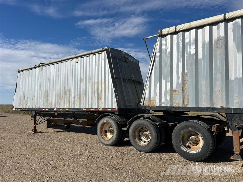 Advance Trailer Super B-Train Grain Trailer Carros de trasladar grano