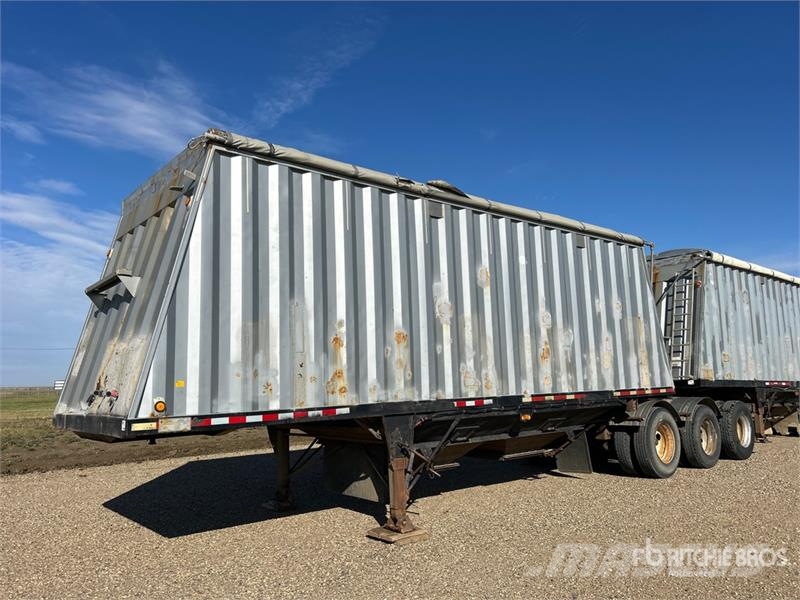 Advance Trailer Super B-Train Grain Trailer Carros de trasladar grano