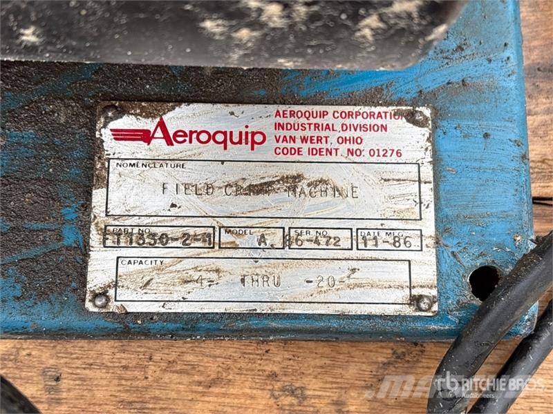 Aeroquip Hydraulic Hose Crimper مكونات أخرى