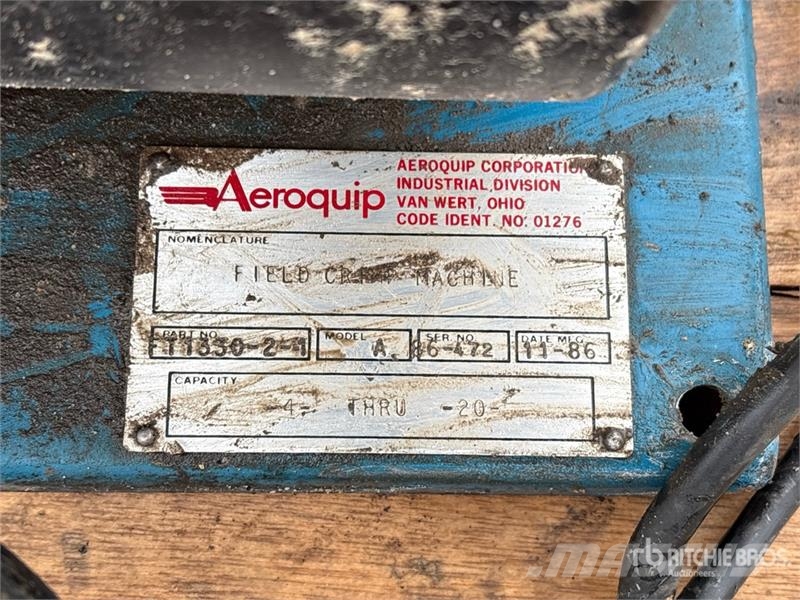 Aeroquip Hydraulic Hose Crimper مكونات أخرى