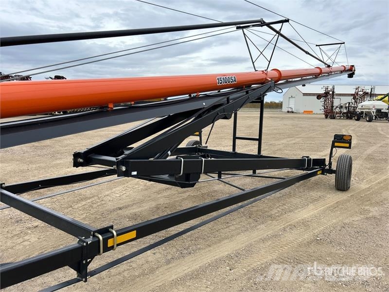 AGI BCX15100SD 15 in x 100 ft Swing Grain Conveyor معدات نقل