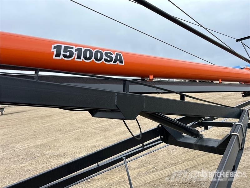 AGI BCX15100SD 15 in x 100 ft Swing Grain Conveyor معدات نقل