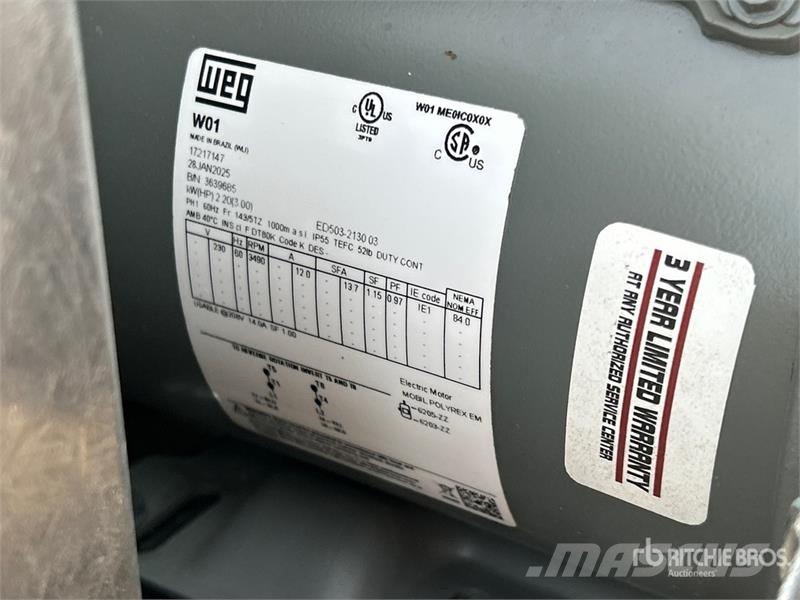 AGI GGF-80311 3 hp Aeration Fan Secadores de grão