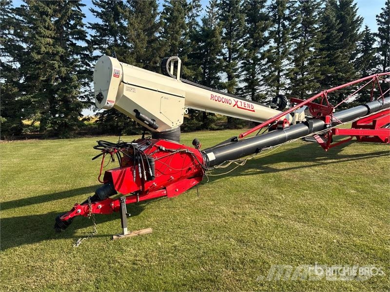 AGI X13-84 13 in x 84 ft Telescopic Swing Grain Auger 운반 장비
