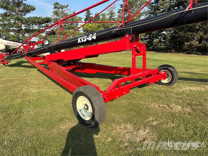 AGI X13-84 13 in x 84 ft Telescopic Swing Grain Auger 운반 장비