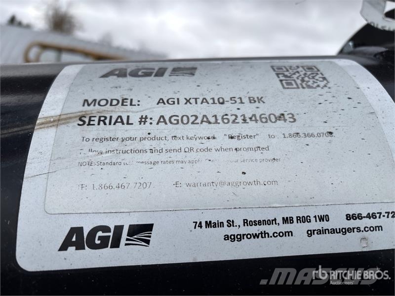 AGI XTA 10-51 10 in x 51 ft Grain Auger Szállító berendezések