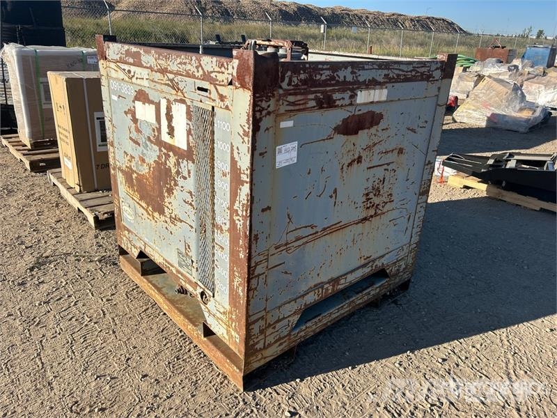AGM Steel Industries 1200 L Skid Mounted Steel Tank صهاريج الوقود والصهاريج الإضافية