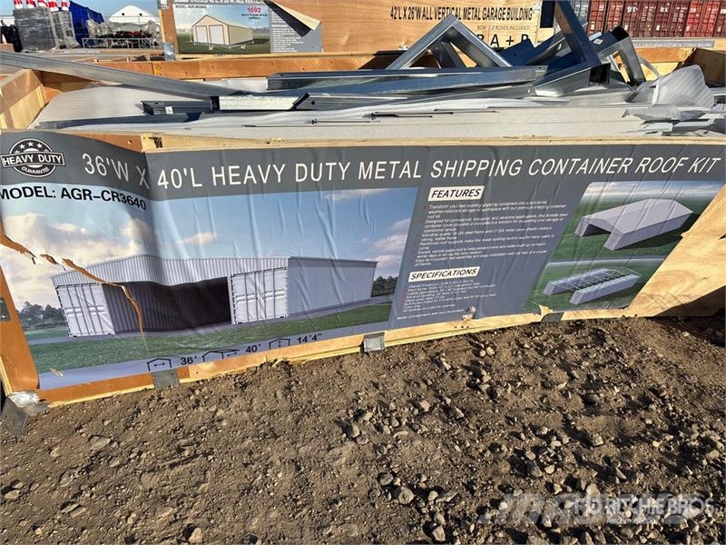 AGR-CR3640 36 ft x 40 ft Container Shelter (Unused Other