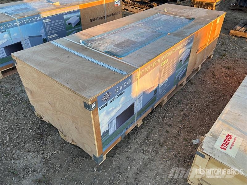  AGR-CR3640 36 ft x 40 ft Container Shelter (Unused Строительная техника - Другие
