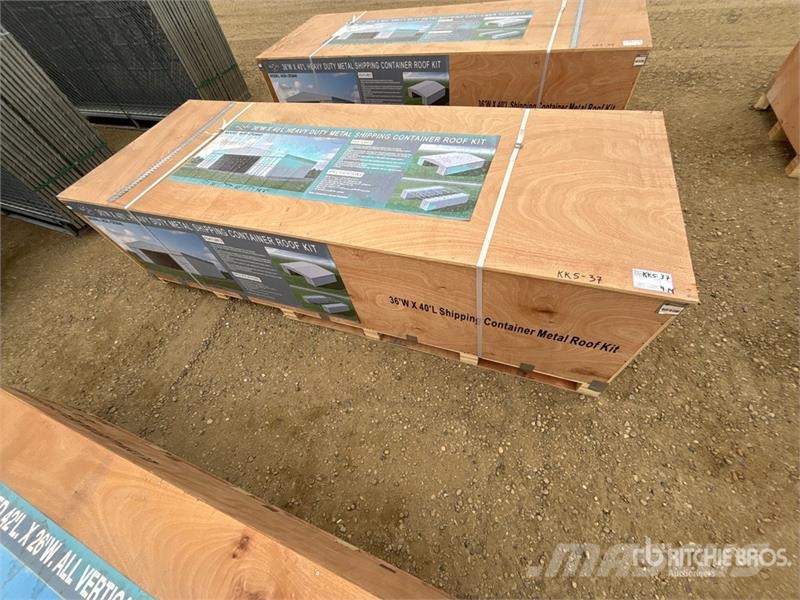 AGR-CR3640 36 ft x 40 ft Container Shelter (Unused Utilaje construcții - Altele