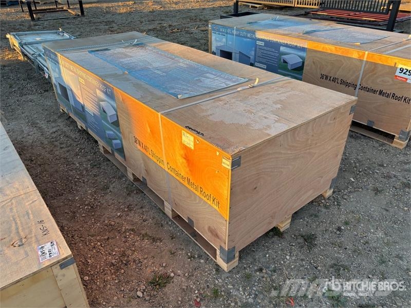  AGR-CR3640 36 ft x 40 ft Container Shelter (Unused Строительная техника - Другие