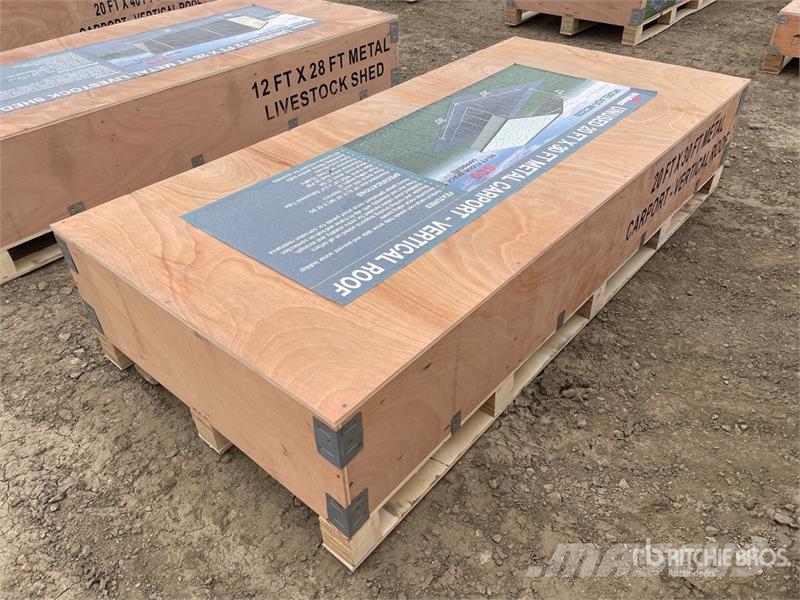  AGR-MC2030 20 ft x 30 ft x 12 ft Steel Carport (Un Čelični okviri za građevine