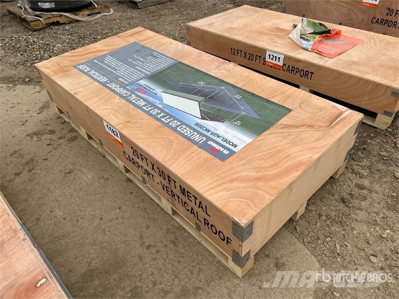  AGR-MC2030 20 ft x 30 ft x 12 ft Steel Carport (Un Čelični okviri za građevine