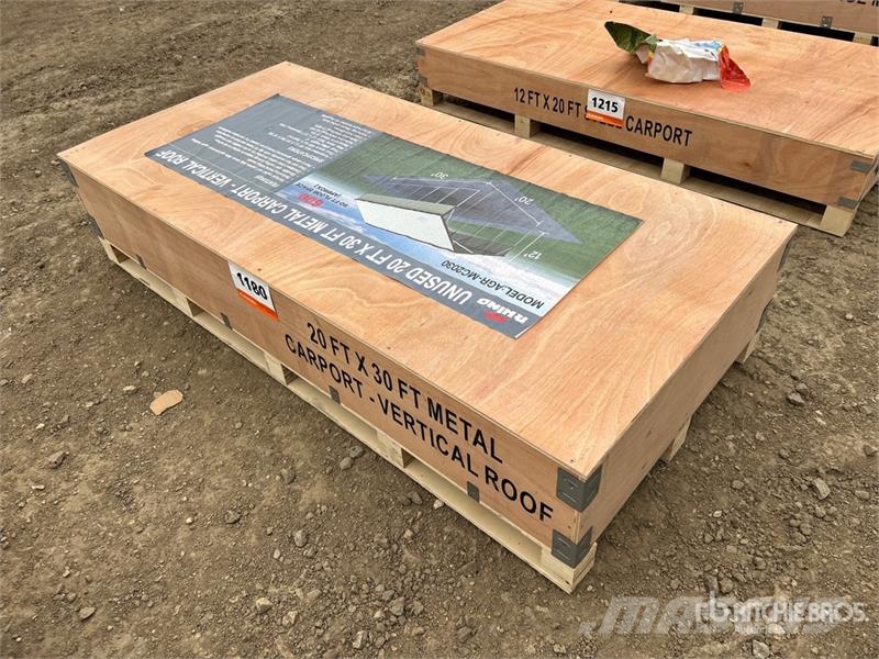 AGR-MC2030 20 ft x 30 ft x 12 ft Steel Carport (Un Čelični okviri za građevine
