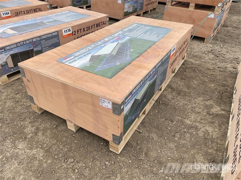  AGR-MC2040 20 ft x 40 ft x 12 ft Steel Carport (Un Čelični okviri za građevine
