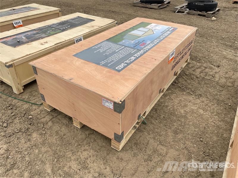  AGR-MS2322 23 ft x 22 ft x 13 ft Double Garage Met Čelični okviri za građevine