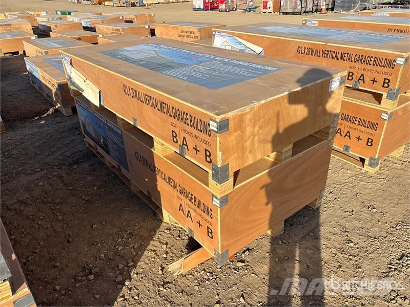 AGR-MS2642 26 ft x 42 ft Metal Garage Storage Buil Steel frame buildings