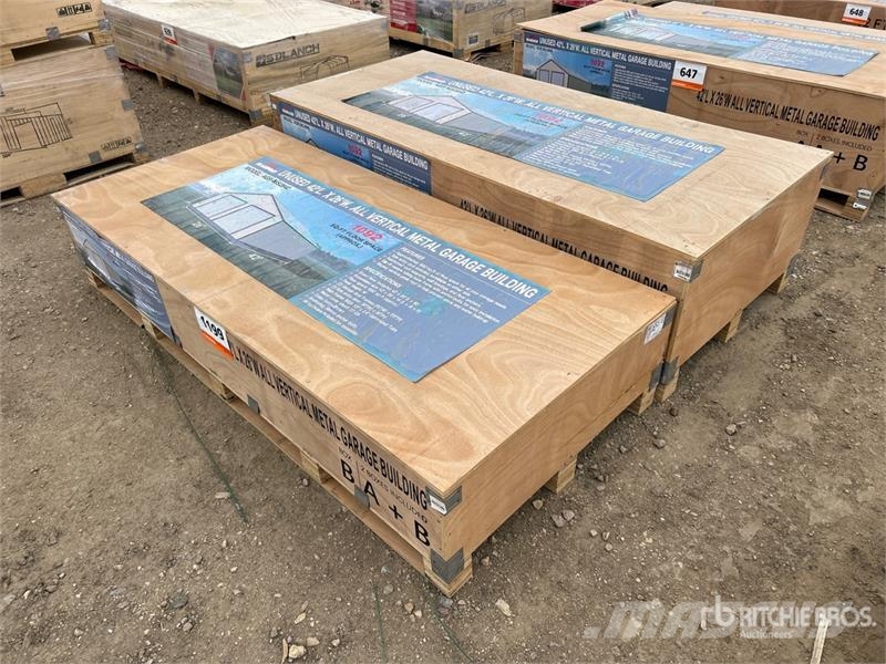  AGR-MS2642 26 ft x 42 ft x 14 ft Metal Garage Stor Čelični okviri za građevine