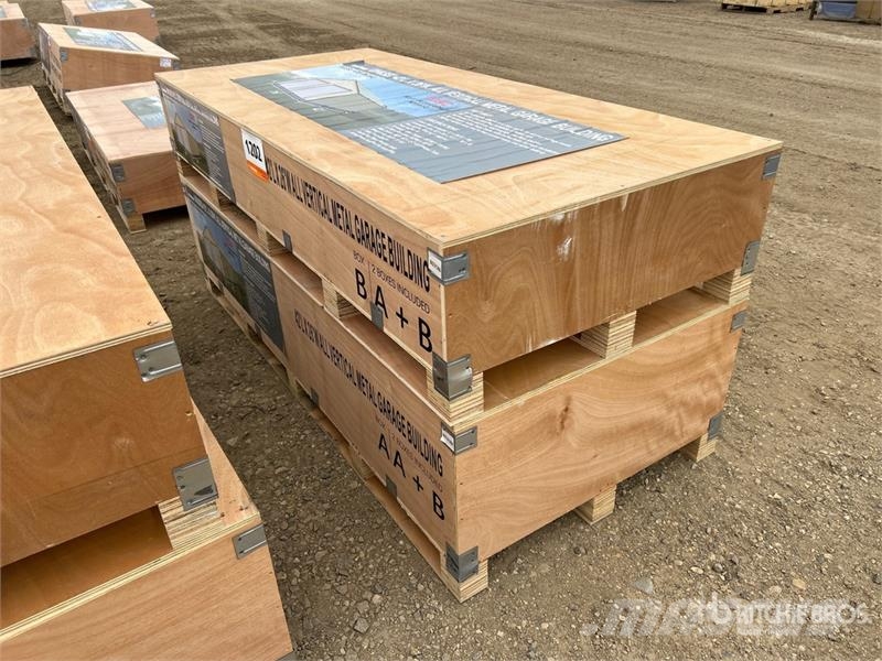 AGR-MS2642 26 ft x 42 ft x 14 ft Metal Garage Stor Stålrammmer