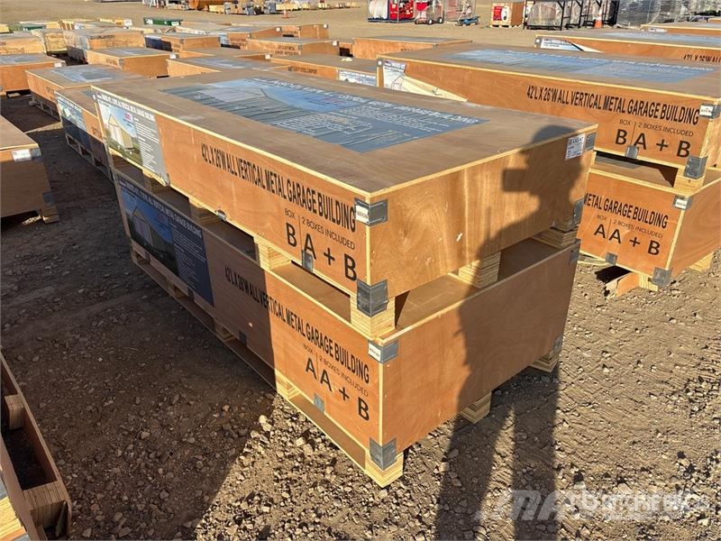  AGR-MS2642 26 ft x 42 ft Metal Garage Storage Buil Steel frame buildings