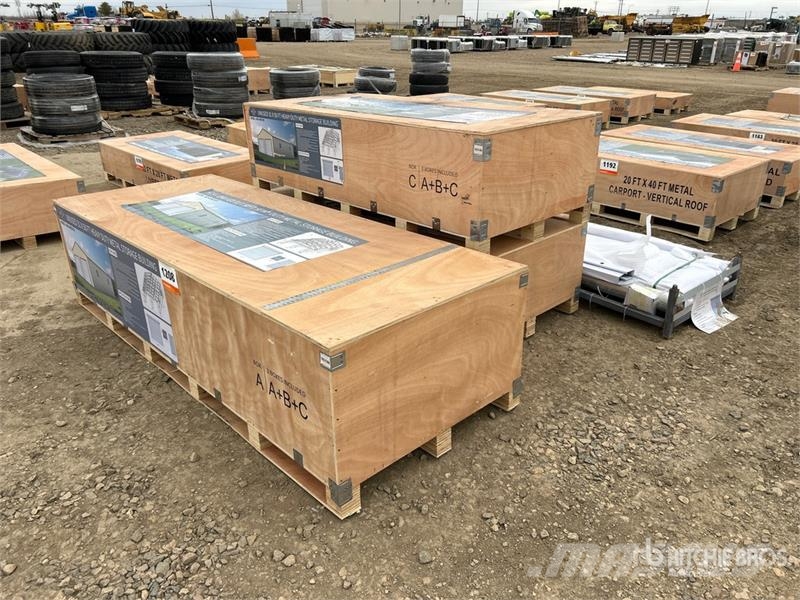 AGR-MS3150 31 ft x 50 ft x 17 ft Metal Storage Bui Čelični okviri za građevine