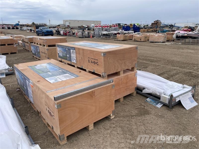  AGR-MS3150 31 ft x 50 ft x 17 ft Metal Storage Bui Stålrammmer