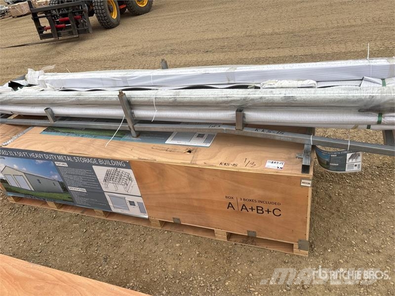 AGR-MS3150 Metal Storage Building (Unused) Stalen constructies