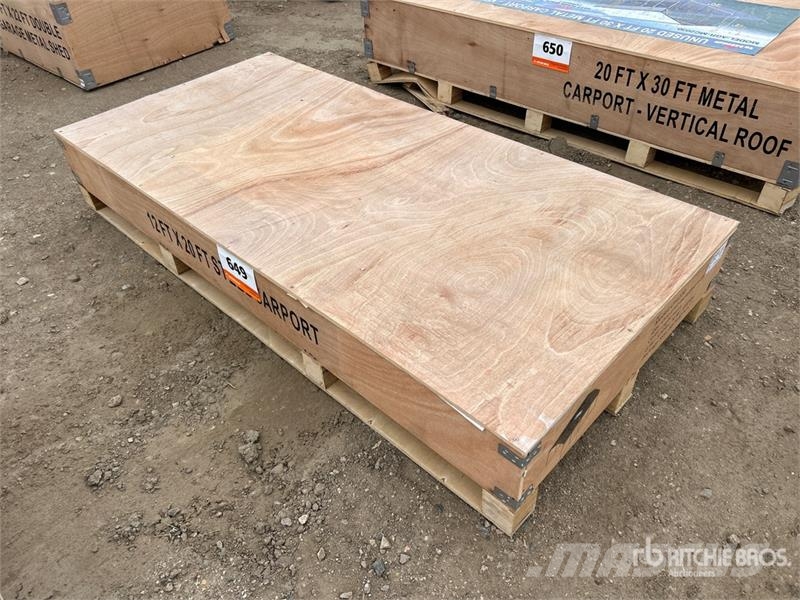 Agriquip CP1220 12 ft x 20 ft x 9 ft Carport (Unus Čelični okviri za građevine