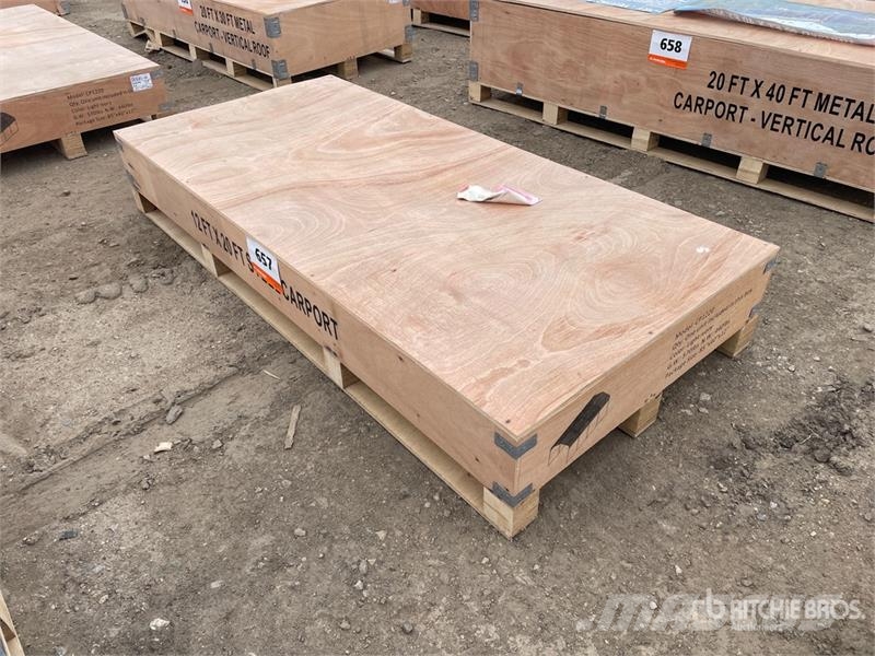 Agriquip CP1220 12 ft x 20 ft x 9.2 ft Steel Carpo 鋼架建築