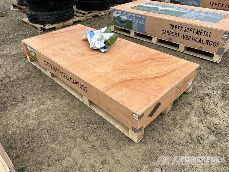  Agriquip CP1220 12 ft x 20 ft x 9 ft Carport (Unus Stahlrahmenaufbauten