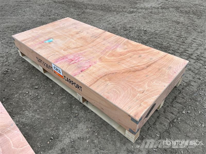  Agriquip CP1220 12 ft x 20 ft x 9 ft Carport (Unus Čelični okviri za građevine