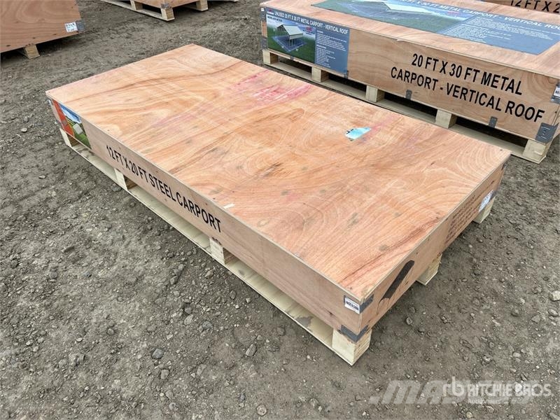  Agriquip CP1220 12 ft x 20 ft x 9 ft Carport (Unus Čelični okviri za građevine