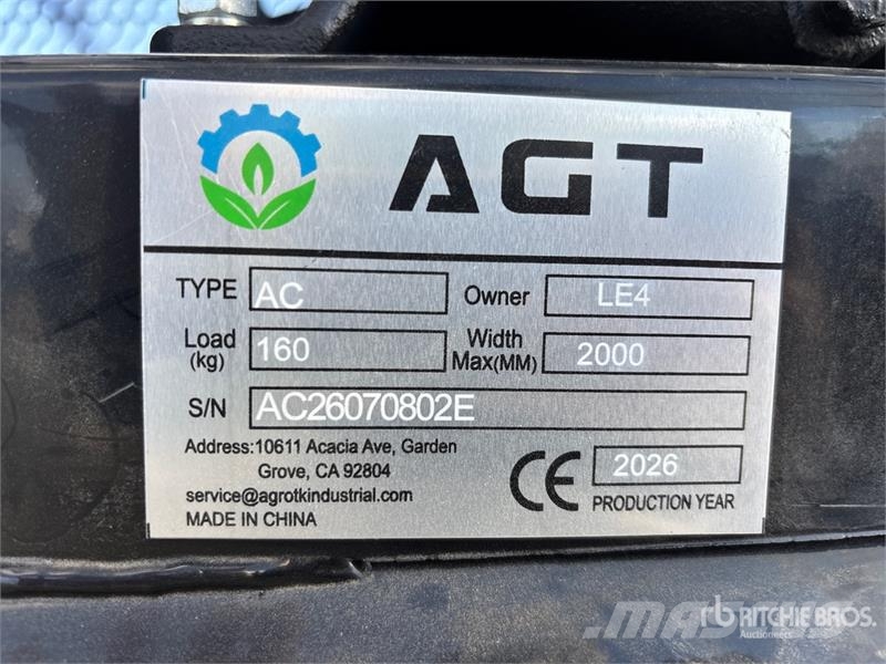 AGT AC Skid-Mounted 40 gal Air Compressor (Unused) Kompresori