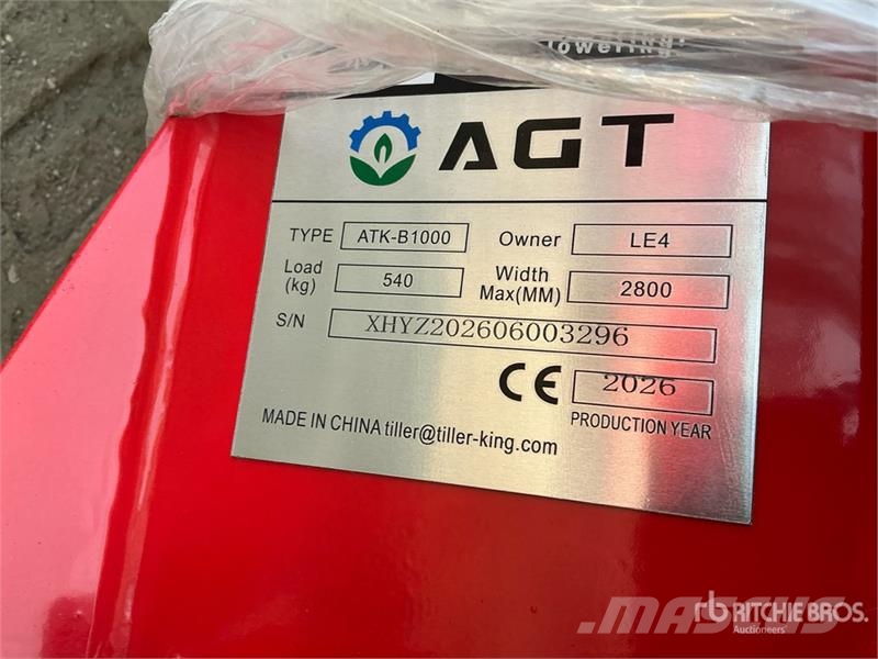 AGT ATK-B1000 2 Post 10000 lb Vehicle Lift (Unused) Otros