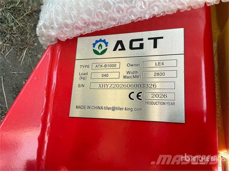 AGT ATK-B1000 2 Post 10000 lb Vehicle Lift (Unused) Otros