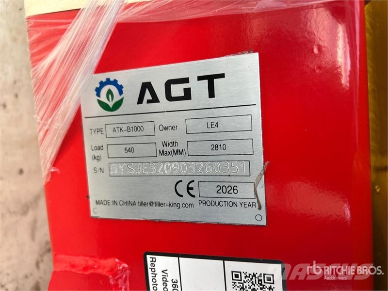 AGT ATK-B1000 2 Post 10000 lb Vehicle Lift (Unused) Construção - Outros