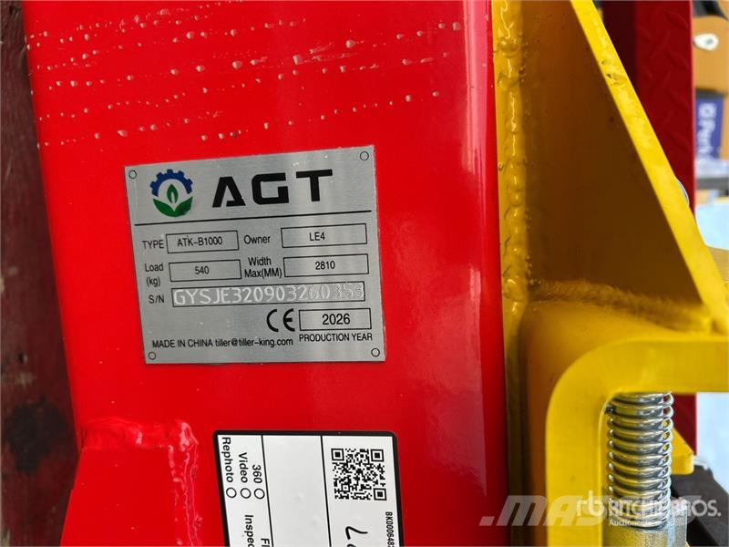AGT ATK-B1000 2 Post 10000 lb Vehicle Lift (Unused) Строителство - Други
