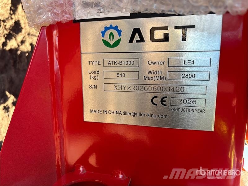 AGT ATK-B1000 Vehicle Lift (Unused) Utilaje construcții - Altele