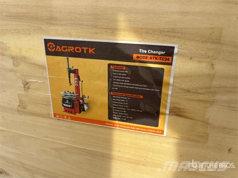 AGT ATK-TC24 Tire Changer (Unused) Būvniecība- Citi