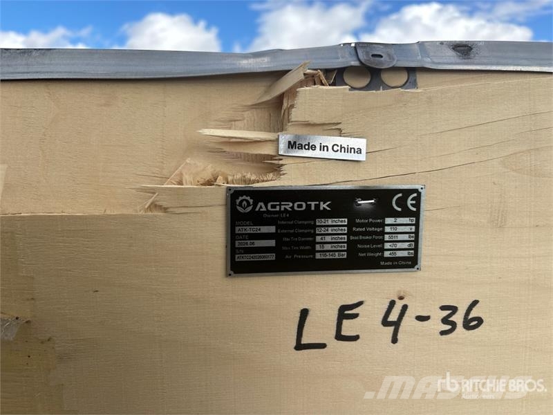 AGT ATK-TC24 Tire Changer (Unused) Other