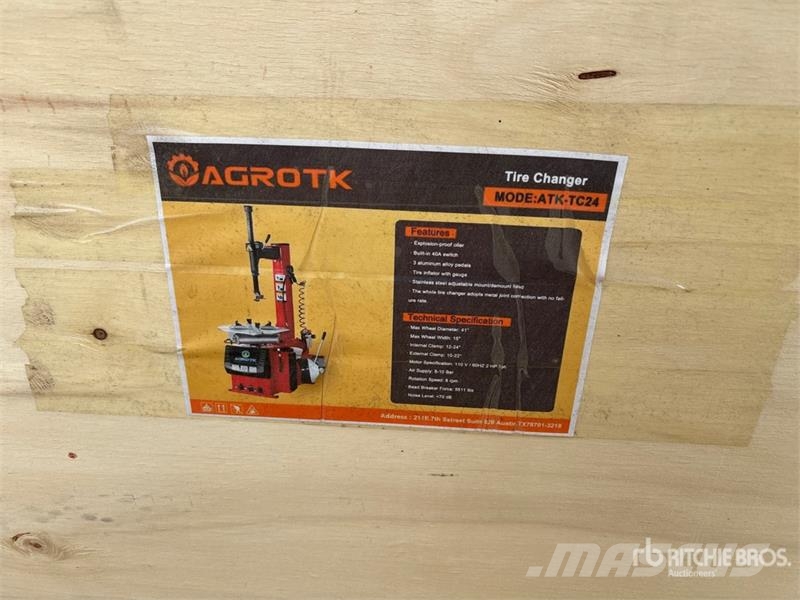 AGT ATK-TC24 Tire Changer (Unused) Būvniecība- Citi