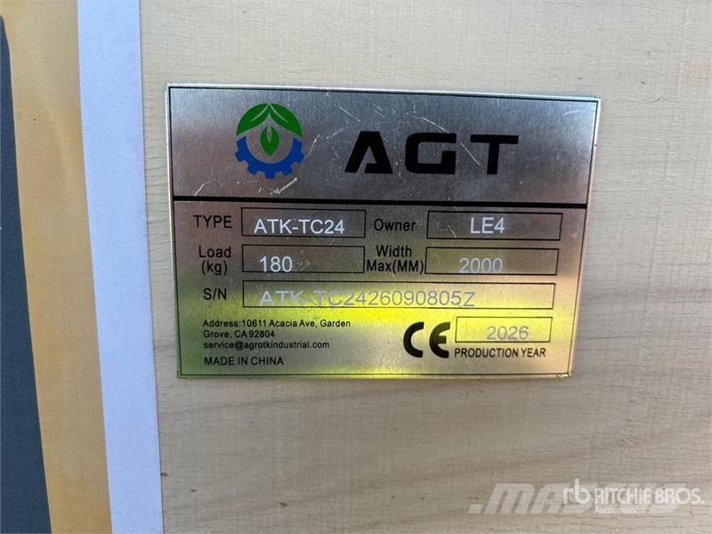 AGT ATK-TC24 Tire Changer (Unused) Construção - Outros
