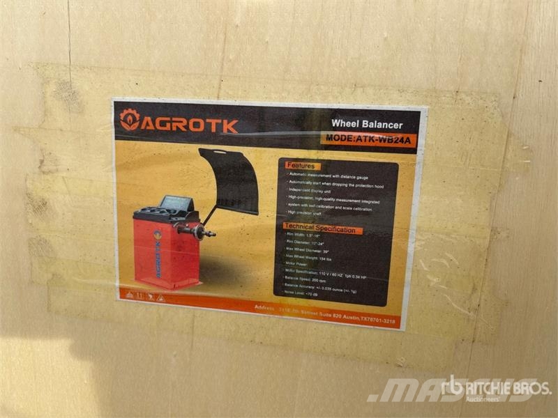 AGT ATK-WB24A Wheel Balancer (Unused) Other components